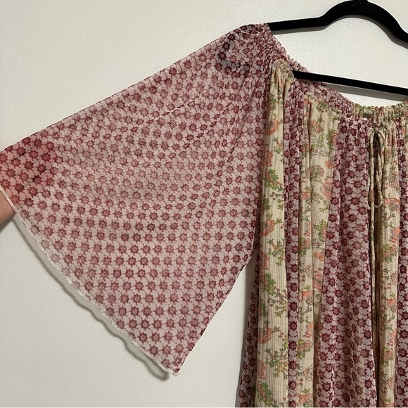 Free People Because I Love You Floral Tunic Top - Picture 6 of 9